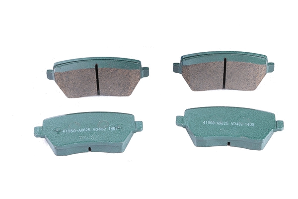 42018 WXQP Комплект тормозных колодок, дисковый тормоз (фото 2)