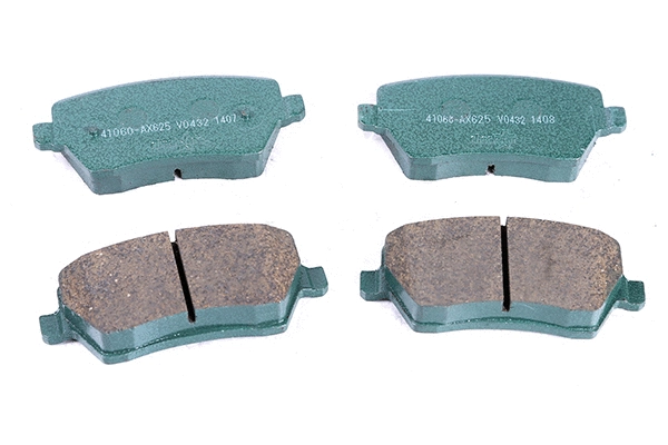 42018 WXQP Комплект тормозных колодок, дисковый тормоз (фото 4)