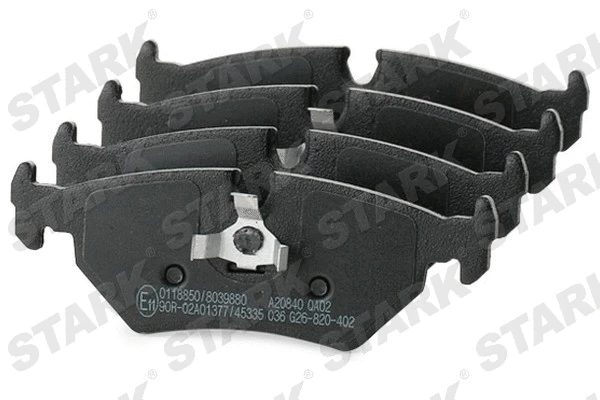 SKBP-0011483 Stark Комплект тормозных колодок, дисковый тормоз (фото 3)