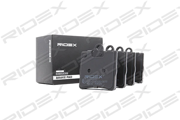 402B0032 RIDEX Комплект тормозных колодок, дисковый тормоз (фото 2)