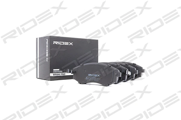402B0048 RIDEX Комплект тормозных колодок, дисковый тормоз (фото 1)