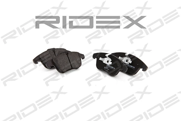 402B0052 RIDEX Комплект тормозных колодок, дисковый тормоз (фото 3)