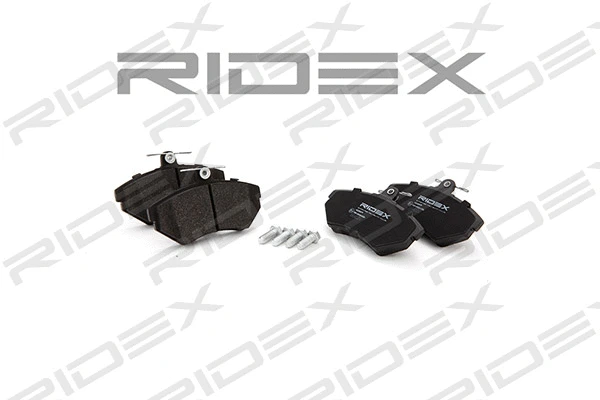 402B0079 RIDEX Комплект тормозных колодок, дисковый тормоз (фото 1)