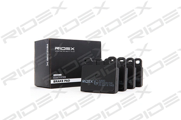 402B0082 RIDEX Комплект тормозных колодок, дисковый тормоз (фото 1)