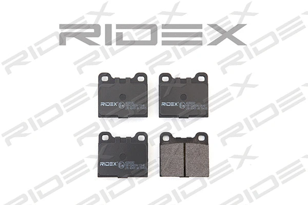 402B0082 RIDEX Комплект тормозных колодок, дисковый тормоз (фото 2)