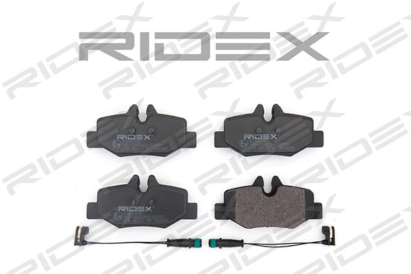402B0098 RIDEX Комплект тормозных колодок, дисковый тормоз (фото 1)