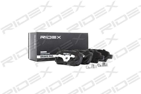 402B0106 RIDEX Комплект тормозных колодок, дисковый тормоз (фото 1)