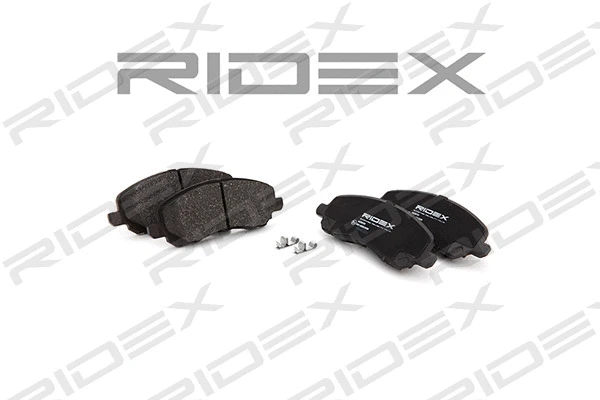 402B0112 RIDEX Комплект тормозных колодок, дисковый тормоз (фото 1)