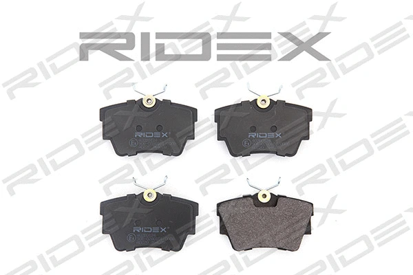 402B0124 RIDEX Комплект тормозных колодок, дисковый тормоз (фото 1)