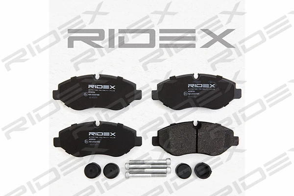 402B0126 RIDEX Комплект тормозных колодок, дисковый тормоз (фото 2)