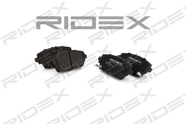 402B0135 RIDEX Комплект тормозных колодок, дисковый тормоз (фото 2)