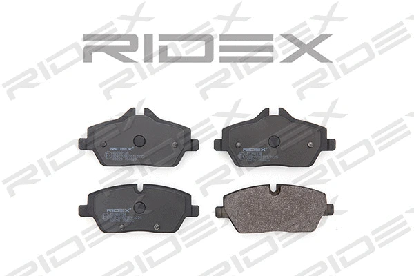 402B0138 RIDEX Комплект тормозных колодок, дисковый тормоз (фото 2)