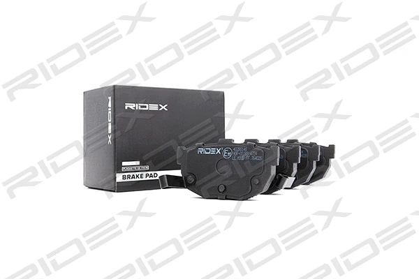 402B0148 RIDEX Комплект тормозных колодок, дисковый тормоз (фото 1)