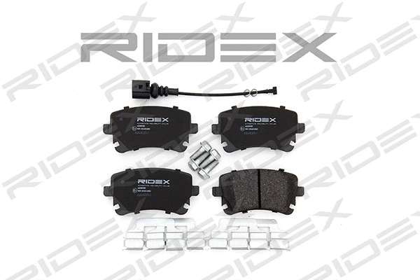 402B0155 RIDEX Комплект тормозных колодок, дисковый тормоз (фото 1)