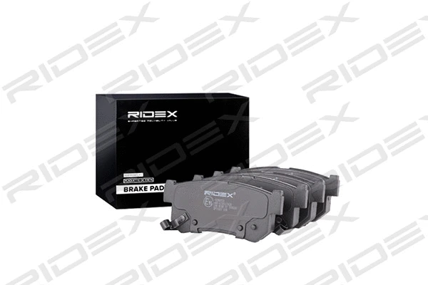 402B0159 RIDEX Комплект тормозных колодок, дисковый тормоз (фото 1)