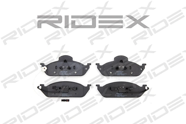402B0162 RIDEX Комплект тормозных колодок, дисковый тормоз (фото 2)
