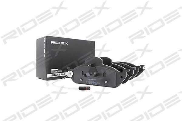 402B0162 RIDEX Комплект тормозных колодок, дисковый тормоз (фото 3)