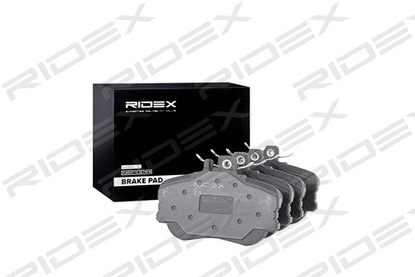 402B0170 RIDEX Комплект тормозных колодок, дисковый тормоз (фото 4)