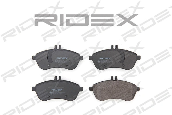 402B0194 RIDEX Комплект тормозных колодок, дисковый тормоз (фото 2)