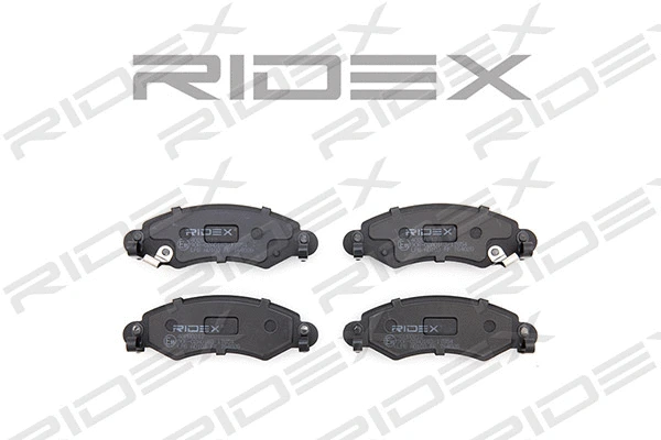 402B0212 RIDEX Комплект тормозных колодок, дисковый тормоз (фото 2)