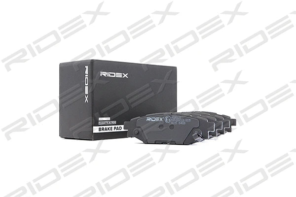 402B0221 RIDEX Комплект тормозных колодок, дисковый тормоз (фото 2)