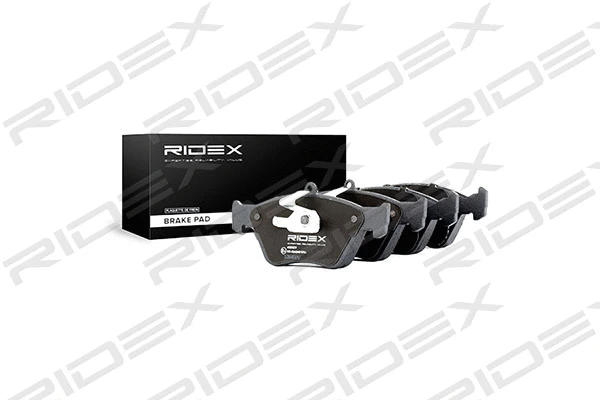 402B0239 RIDEX Комплект тормозных колодок, дисковый тормоз (фото 1)