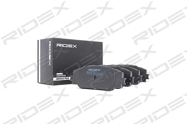 402B0241 RIDEX Комплект тормозных колодок, дисковый тормоз (фото 2)