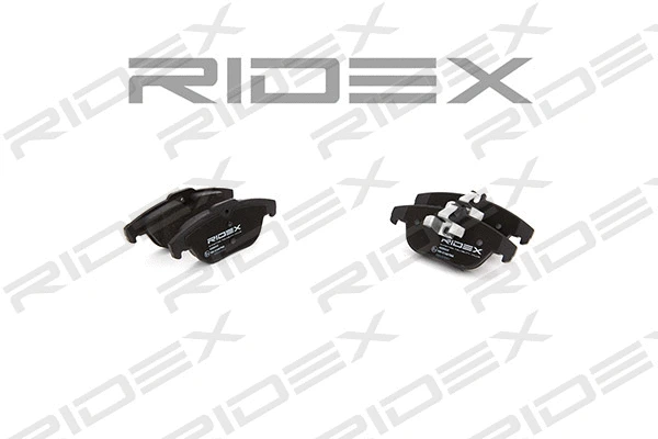402B0245 RIDEX Комплект тормозных колодок, дисковый тормоз (фото 2)