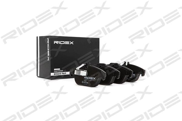 402B0245 RIDEX Комплект тормозных колодок, дисковый тормоз (фото 3)