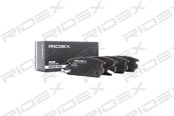 402B0269 RIDEX Комплект тормозных колодок, дисковый тормоз (фото 2)
