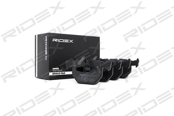 402B0282 RIDEX Комплект тормозных колодок, дисковый тормоз (фото 1)