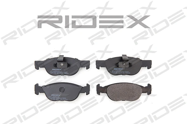 402B0285 RIDEX Комплект тормозных колодок, дисковый тормоз (фото 1)