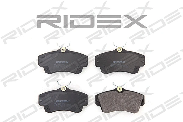 402B0286 RIDEX Комплект тормозных колодок, дисковый тормоз (фото 2)