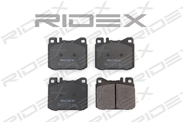 402B0332 RIDEX Комплект тормозных колодок, дисковый тормоз (фото 2)