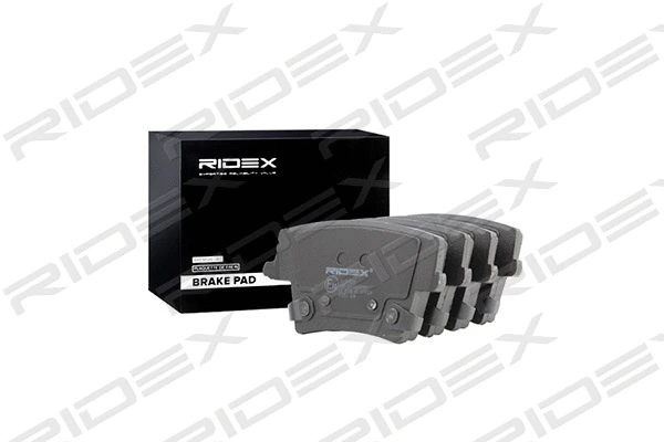 402B0339 RIDEX Комплект тормозных колодок, дисковый тормоз (фото 1)