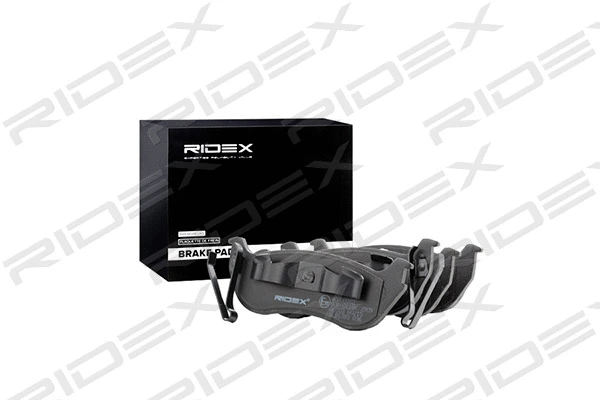 402B0382 RIDEX Комплект тормозных колодок, дисковый тормоз (фото 1)