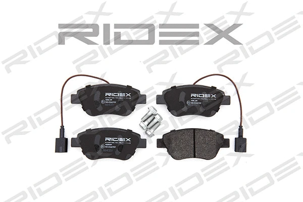 402B0499 RIDEX Комплект тормозных колодок, дисковый тормоз (фото 2)
