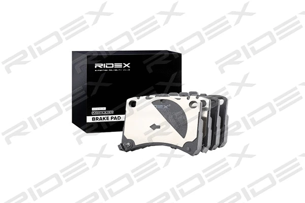 402B0507 RIDEX Комплект тормозных колодок, дисковый тормоз (фото 1)