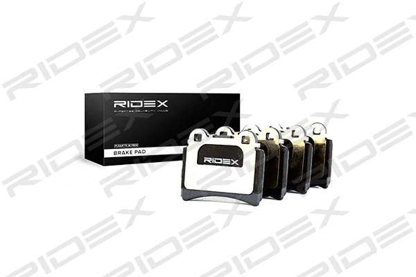 402B0530 RIDEX Комплект тормозных колодок, дисковый тормоз (фото 1)