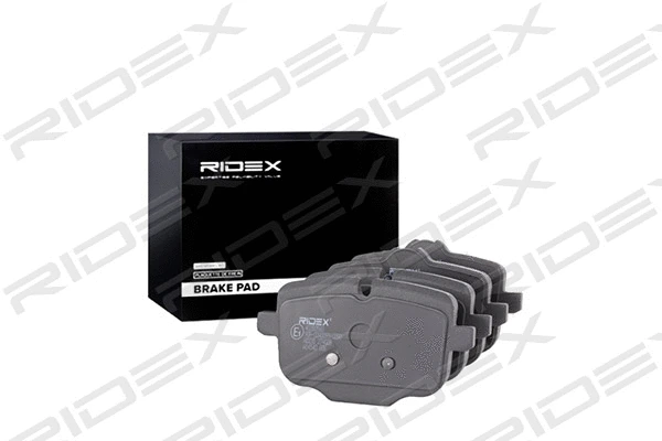402B0560 RIDEX Комплект тормозных колодок, дисковый тормоз (фото 1)