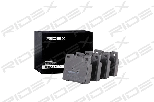 402B0597 RIDEX Комплект тормозных колодок, дисковый тормоз (фото 1)