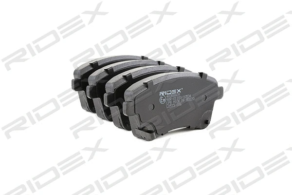 402B0609 RIDEX Комплект тормозных колодок, дисковый тормоз (фото 4)