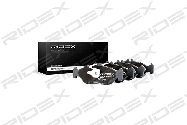 402B0677 RIDEX Комплект тормозных колодок, дисковый тормоз (фото 1)