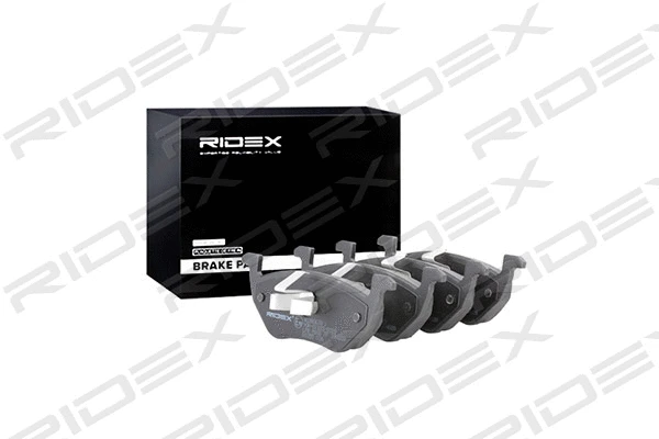 402B0678 RIDEX Комплект тормозных колодок, дисковый тормоз (фото 1)