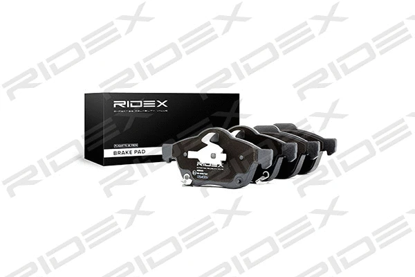 402B0686 RIDEX Комплект тормозных колодок, дисковый тормоз (фото 1)