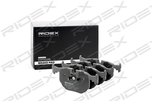 402B0781 RIDEX Комплект тормозных колодок, дисковый тормоз (фото 2)