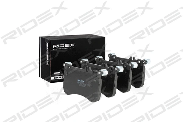 402B0982 RIDEX Комплект тормозных колодок, дисковый тормоз (фото 1)