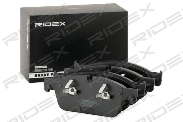 402B1132 RIDEX Комплект тормозных колодок, дисковый тормоз (фото 3)