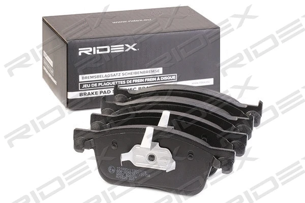 402B1320 RIDEX Комплект тормозных колодок, дисковый тормоз (фото 1)