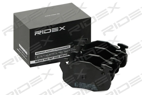 402B1359 RIDEX Комплект тормозных колодок, дисковый тормоз (фото 1)